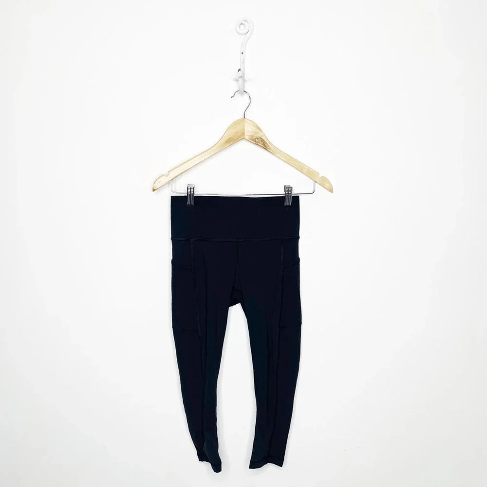 LULULEMON Mind over miles crop LEGGINGS 17
